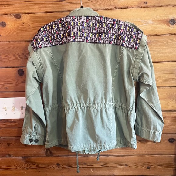 DAY Birger Et Mikkelsen Blazer Army Green Embroidered Jacket - Picture 3 of 10